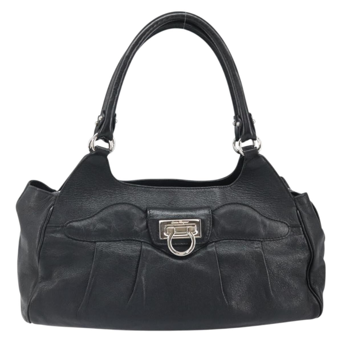 Salvatore Ferragamo Gancini handbag Leather Product Image