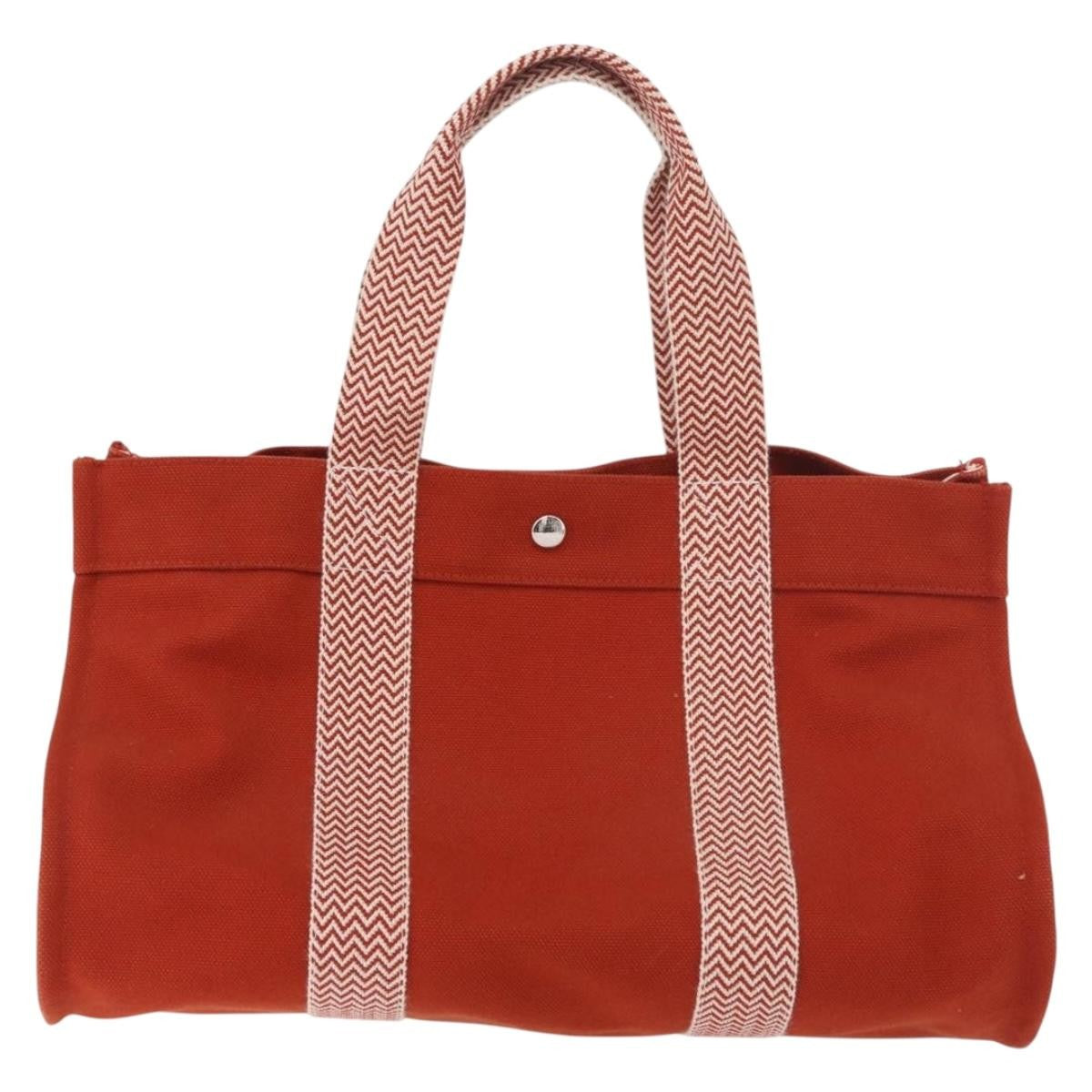 Hermes Cannes Tote Toile Canvas MM