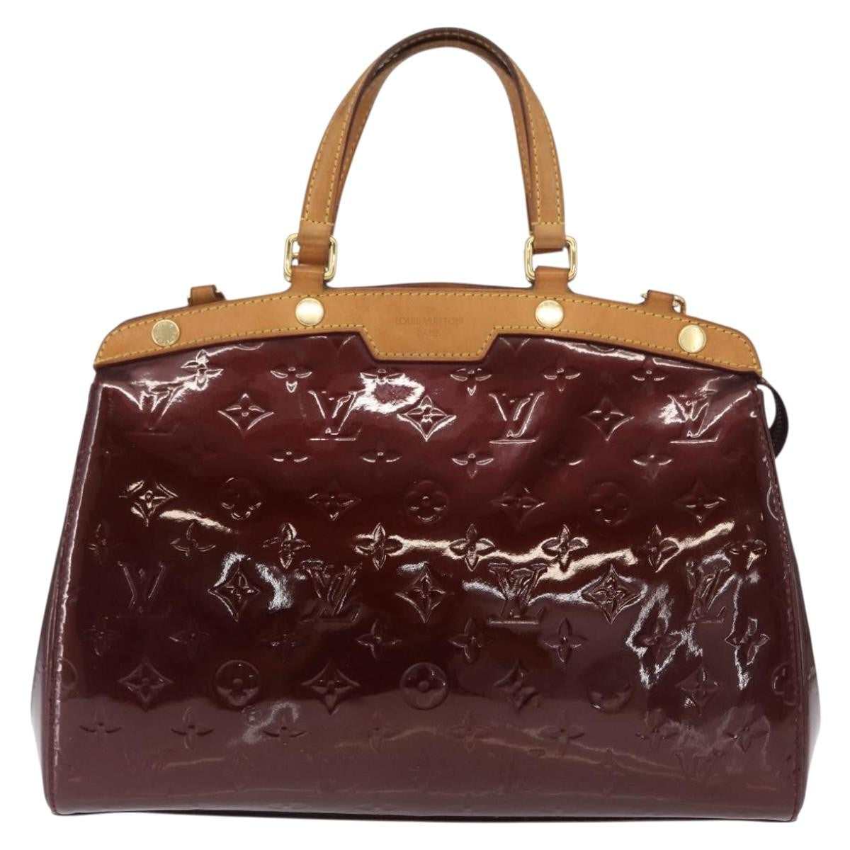 Louis Vuitton Brea Handbag Monogram Vernis MM