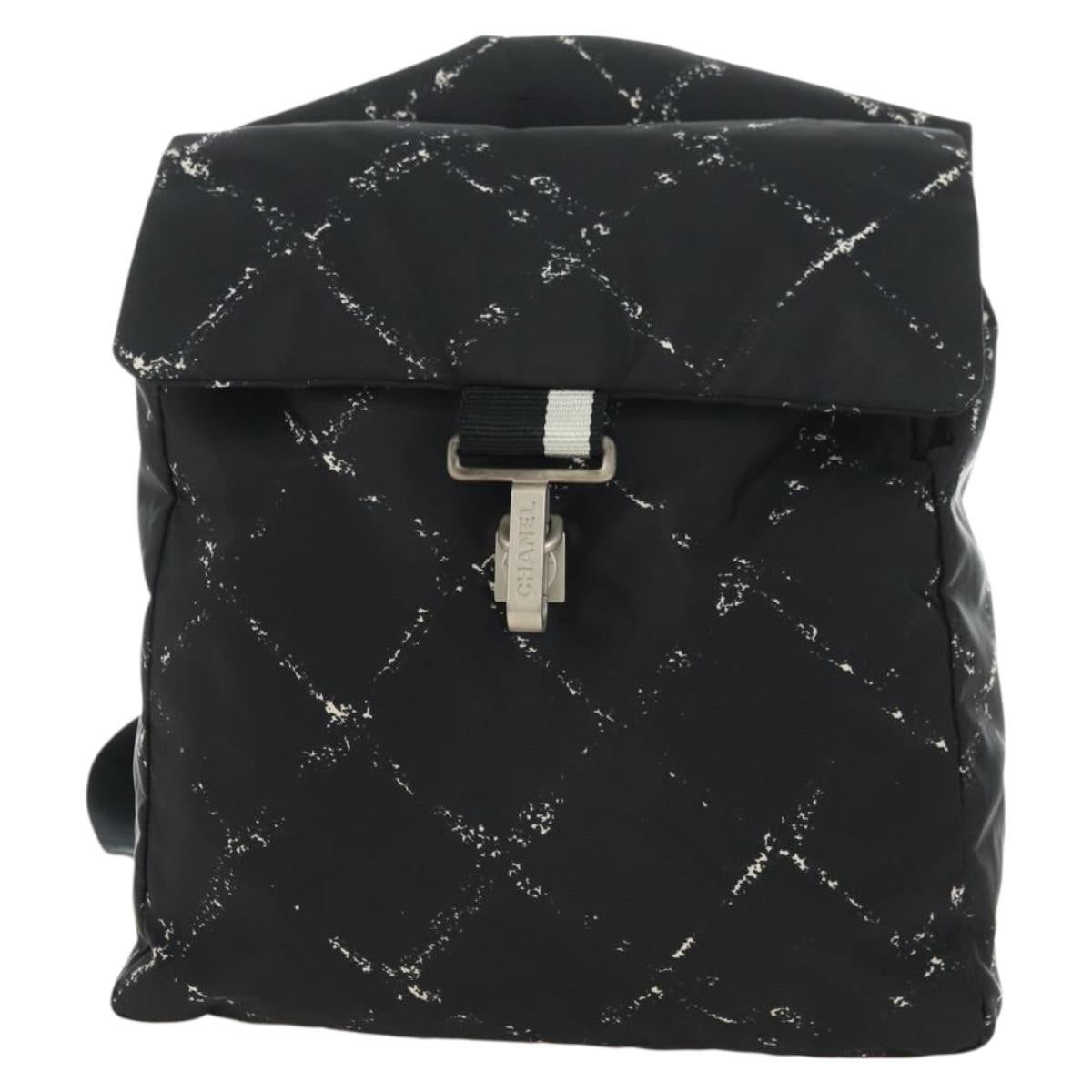 Chanel Travel Line Lock Printed Nylon Medium