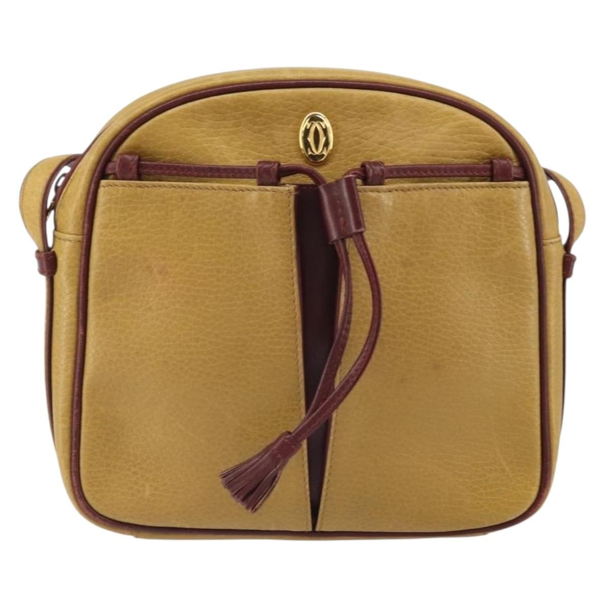 cartier Tasseled Must de Cartier Crossbody Bag Leather Product Image
