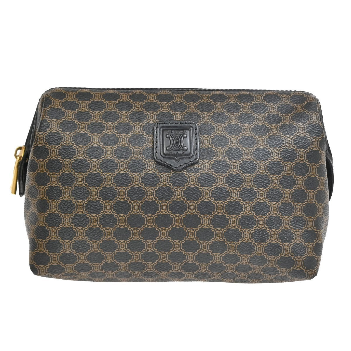 Celine Vintage Toiletry Macadam Coated Canvas Product Image