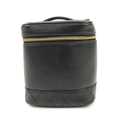 Chanel Vintage Cosmetic Case Lambskin Tall