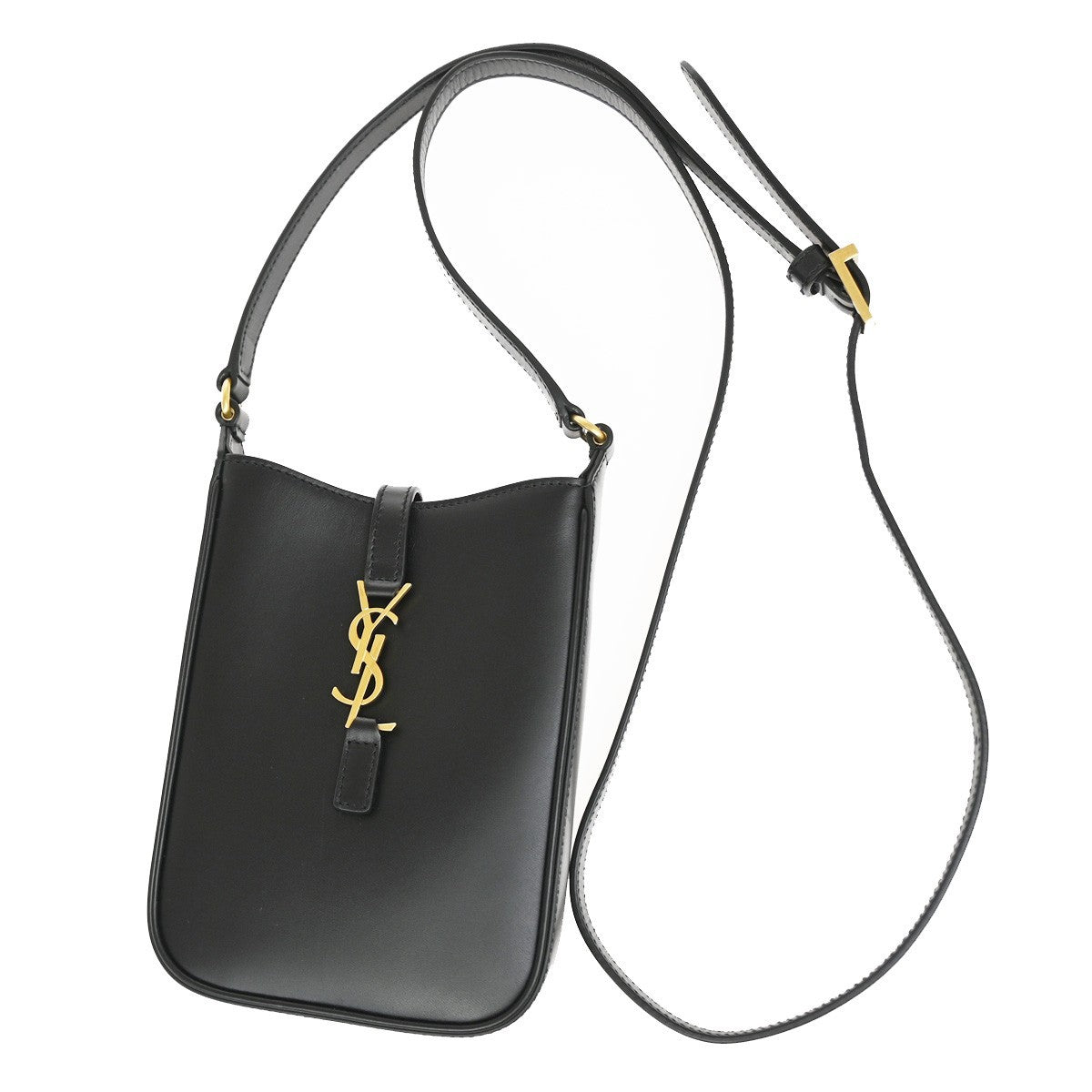 Saint Laurent Le 5 a 7 Vertical Leather Mini