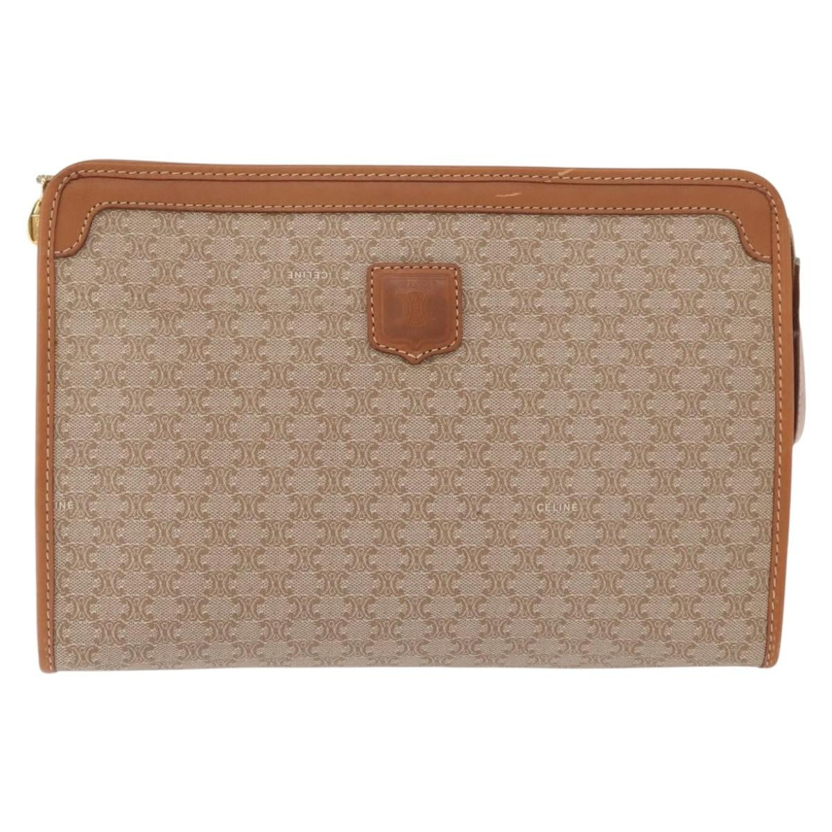Celine Macadam Pochette Canvas and Leather Product Image