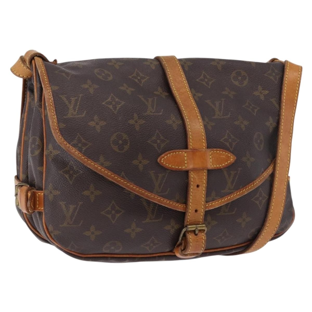 Louis Vuitton Saumur Canvas 30