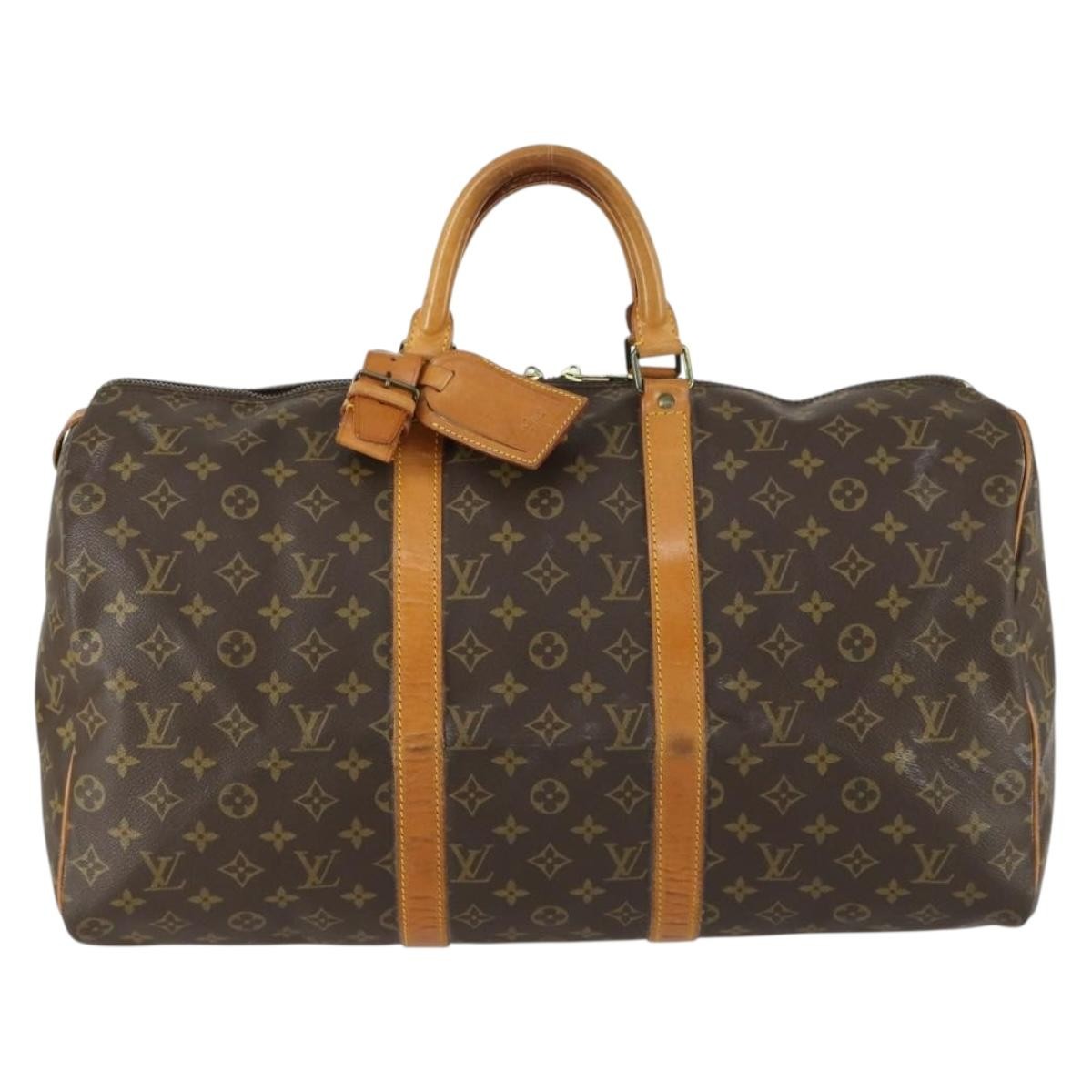 Louis Vuitton Keepall Bag Monogram Canvas 50