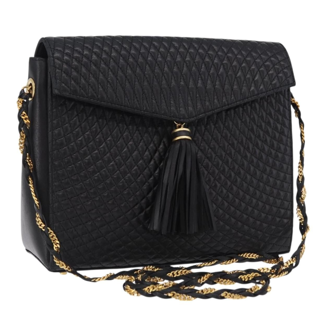 Bally Vintage Chain Quilted Leather Product Image
