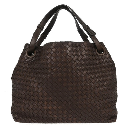 Bottega Veneta Belted Handle Tote Intrecciato Nappa Medium