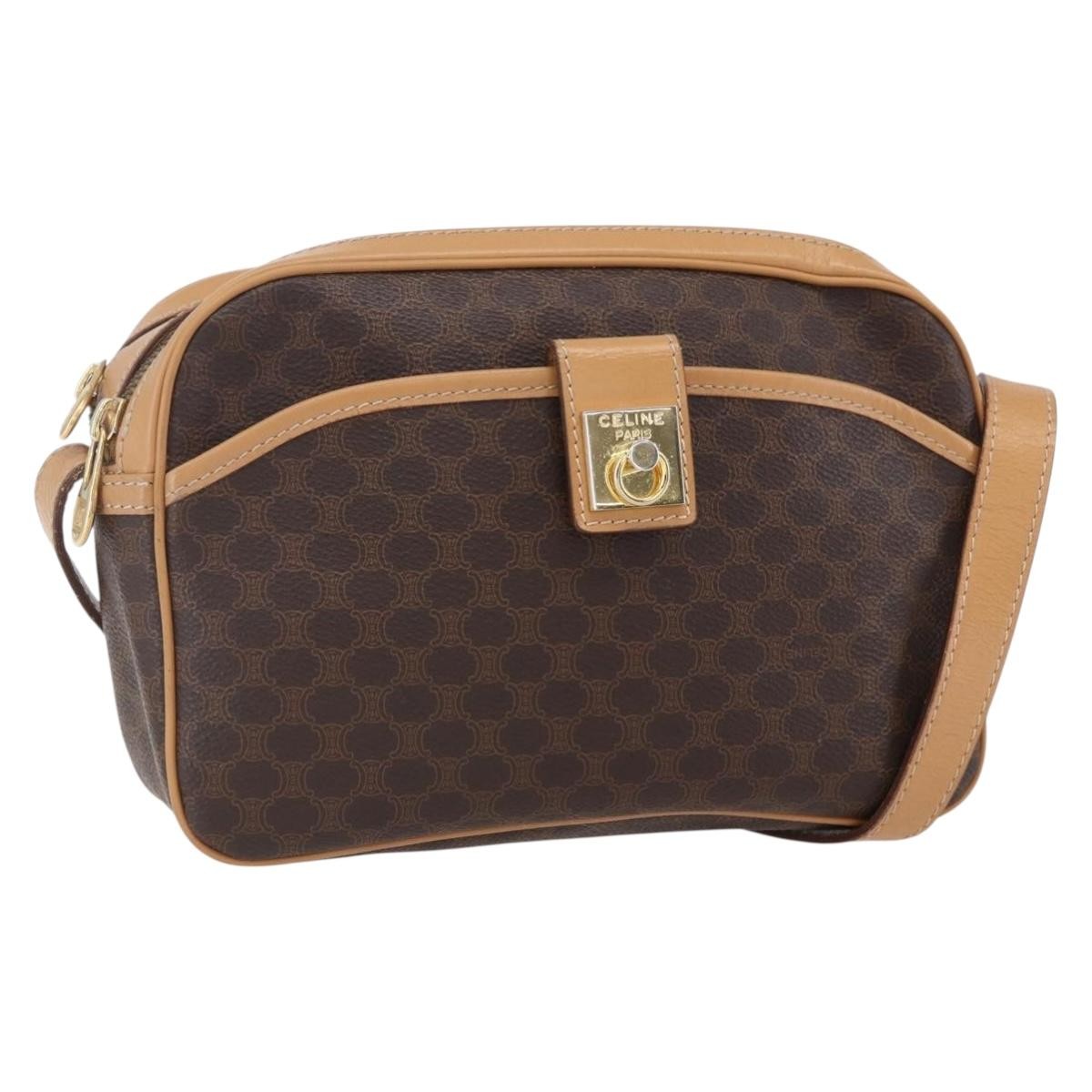Celine Macadam Shoulder Bag PVC Leather Product Image