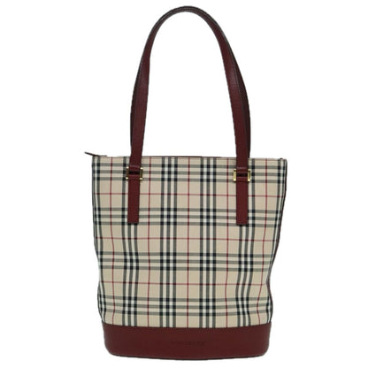 Burberry Nova Check Tote Canvas and Leather Product Image