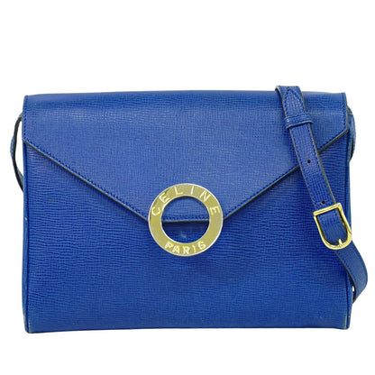 Celine Circle Logo Shoulder Bag Leather Product Image