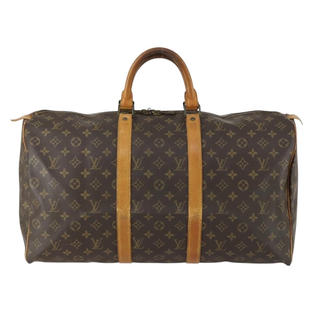 Louis Vuitton Keepall Bag Monogram Canvas 50