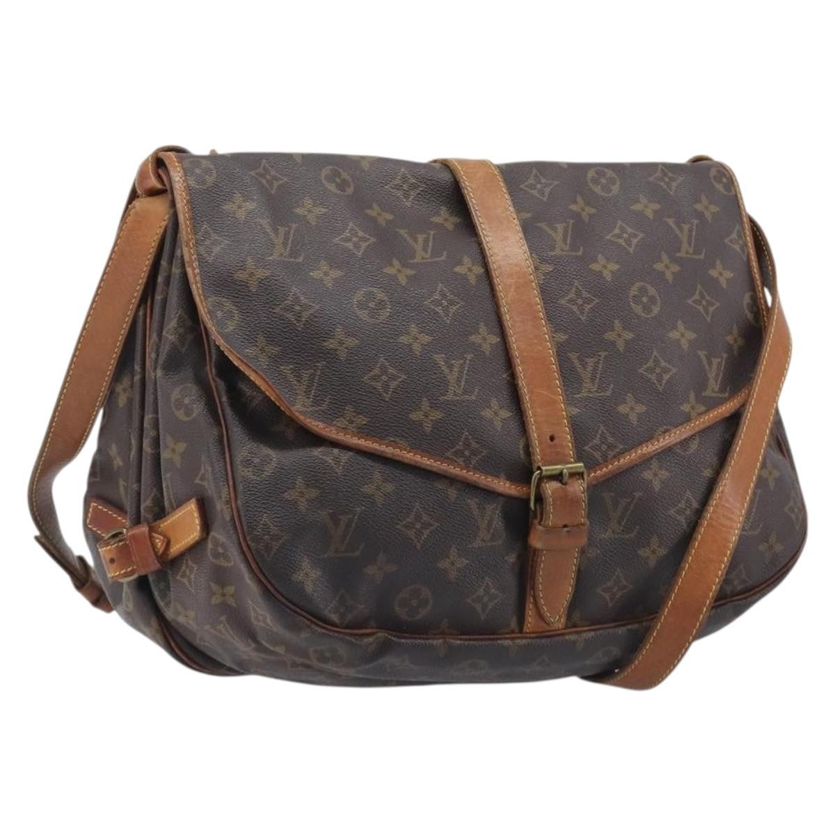Louis Vuitton Saumur Monogram Canvas 35