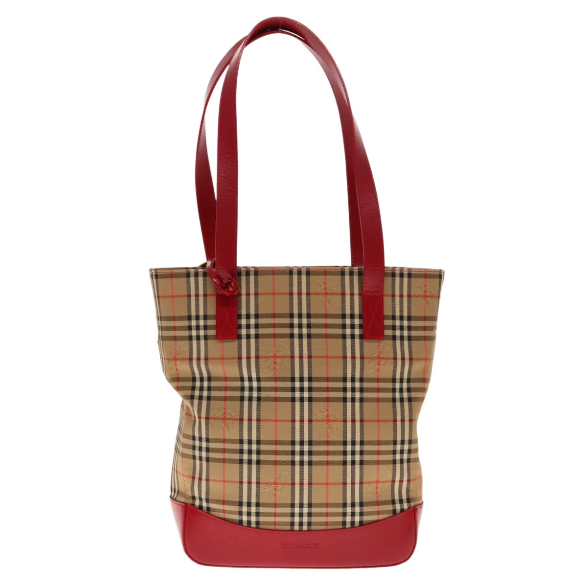 Burberry Nova check Shoulder bag Canvas and Leather Product Image