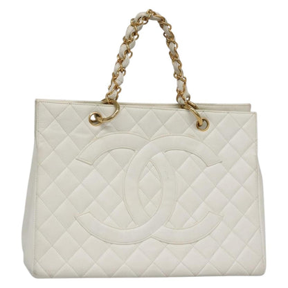 Chanel Vintage Grand Shopping Tote Quilted Caviar Product Image
