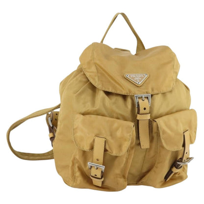 Off White Double Front Pocket Printed Canvas Product Image