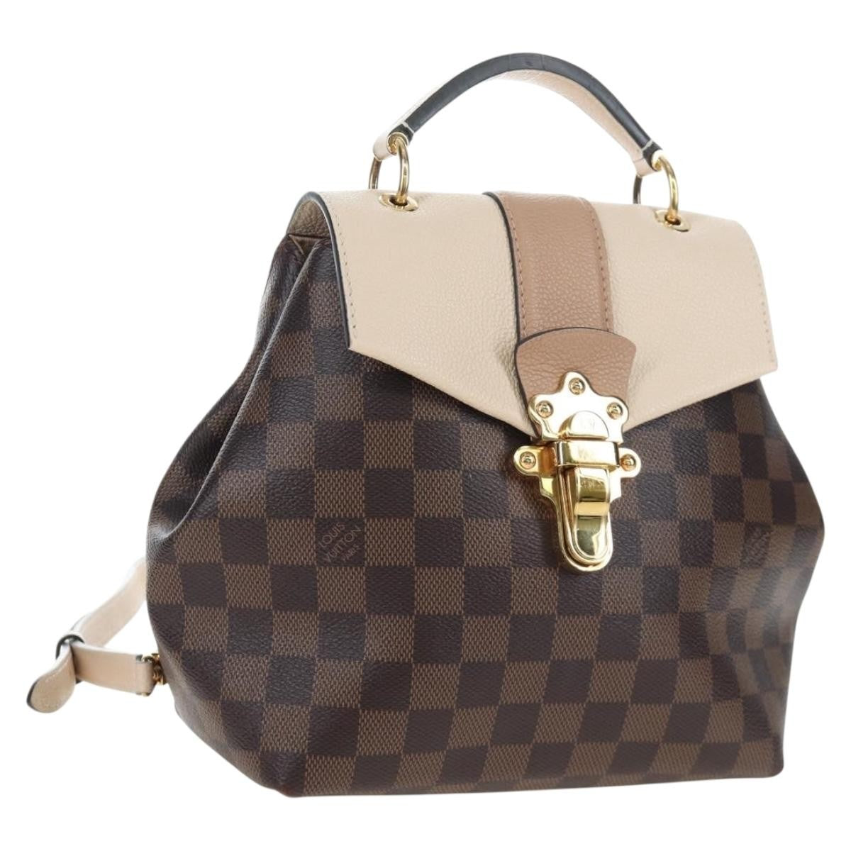 Louis Vuitton Clapton Backpack Damier and Leather Product Image
