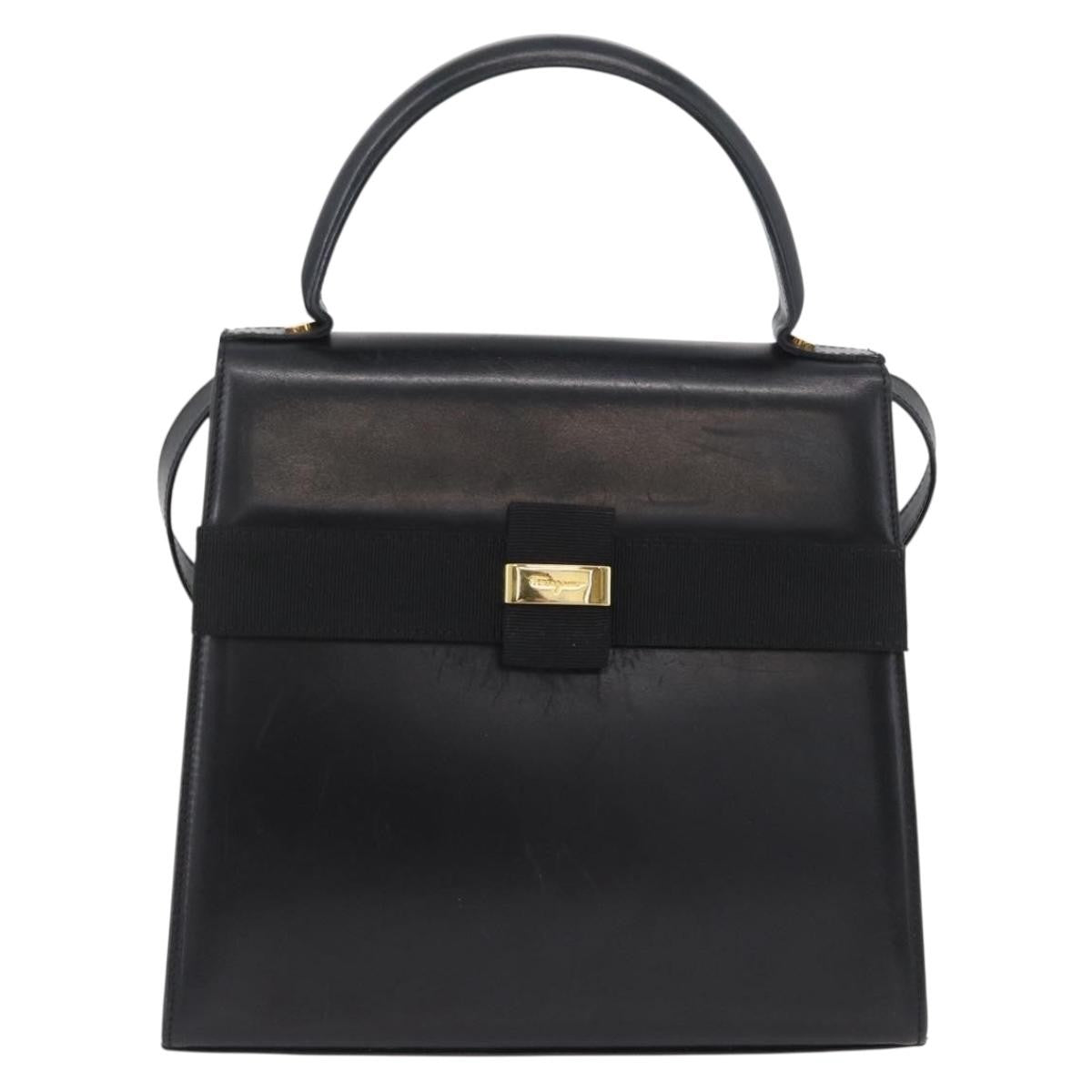 Salvatore Ferragamo Vara Handbag Leather Product Image
