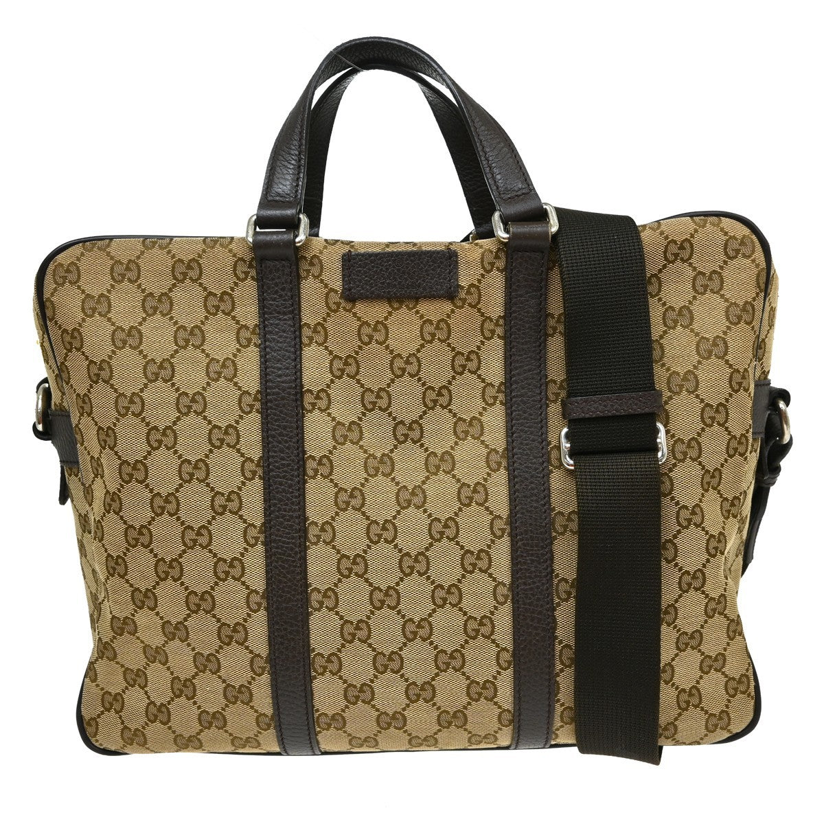 Gucci Convertible Boston Carry On Duffle GG Canvas Medium