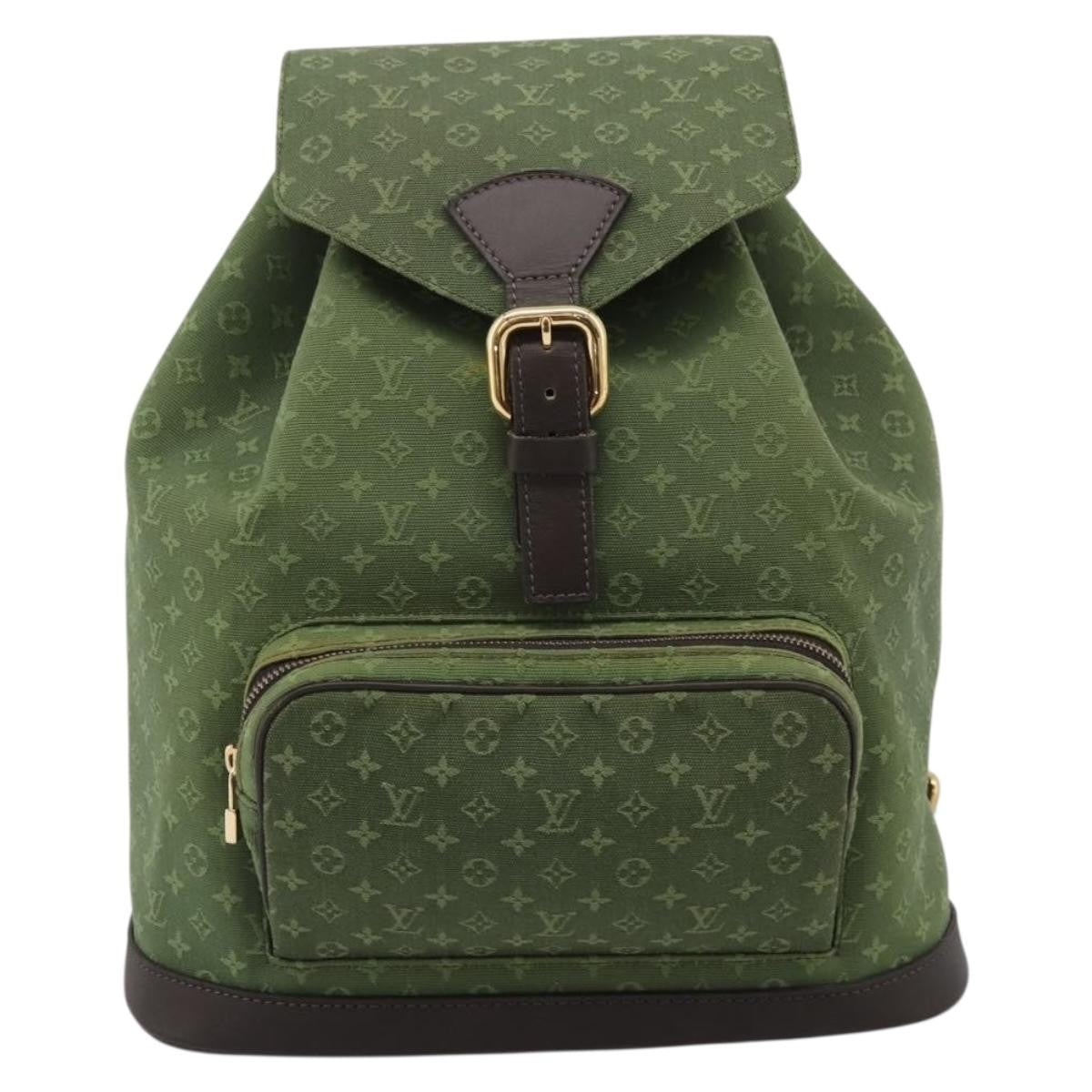 Louis Vuitton Vintage Montsouris Mini Lin GM