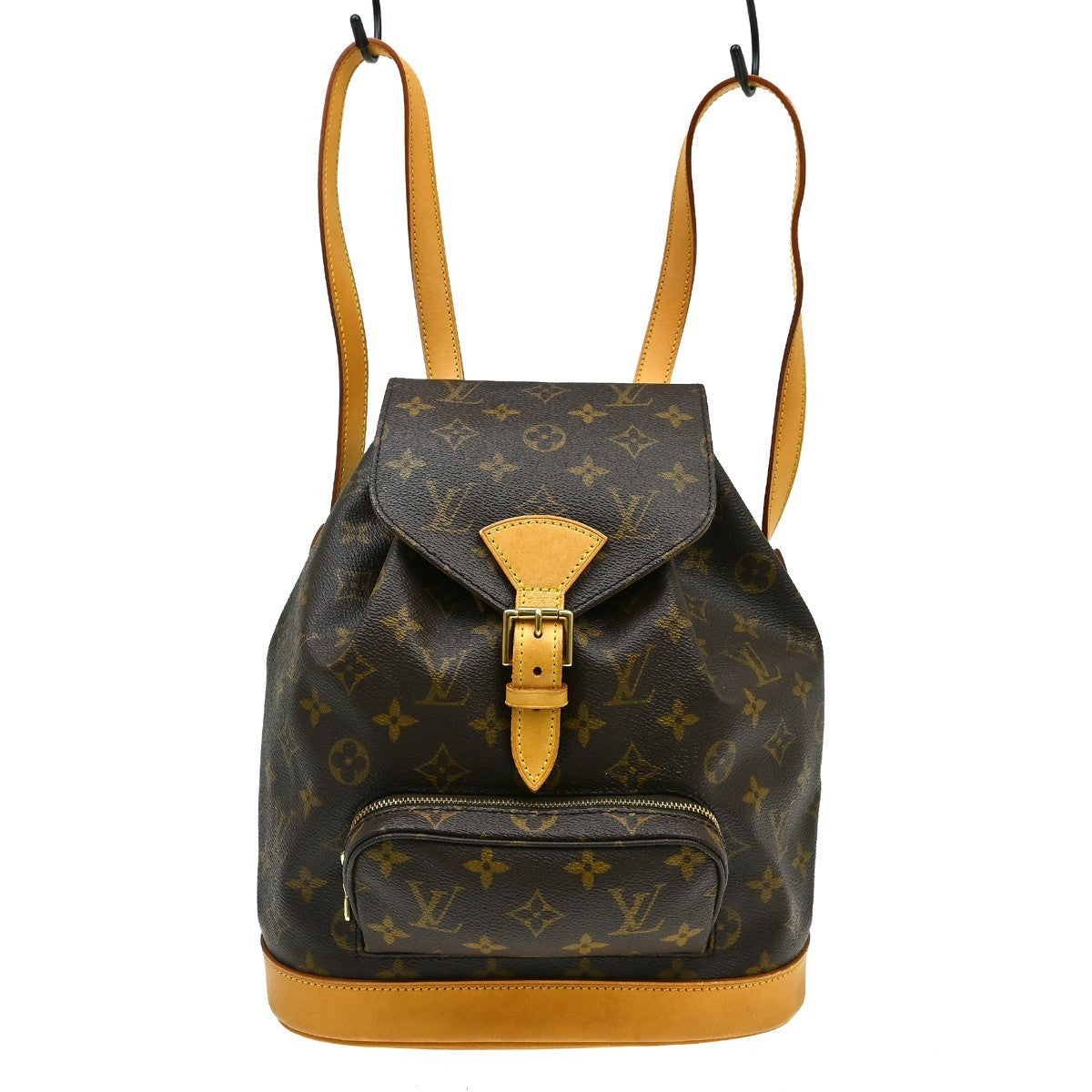 Louis Vuitton Vintage Montsouris Backpack Monogram Canvas MM
