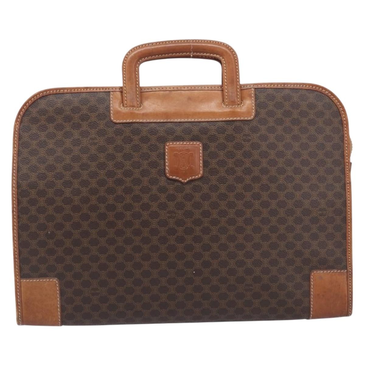 Celine Macadam Canvas and Leather Large