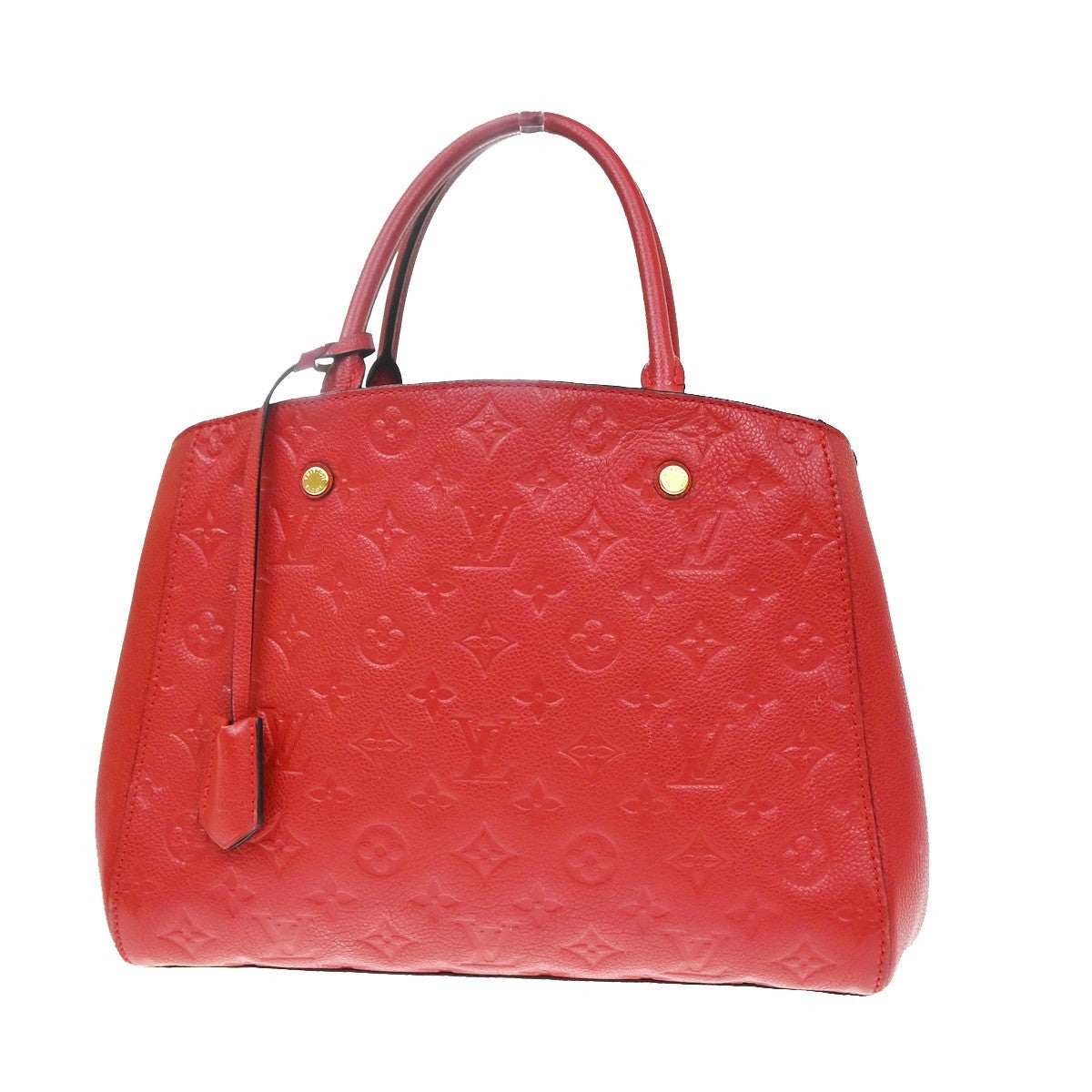 Louis Vuitton Montaigne Handbag Monogram Empreinte Leather MM