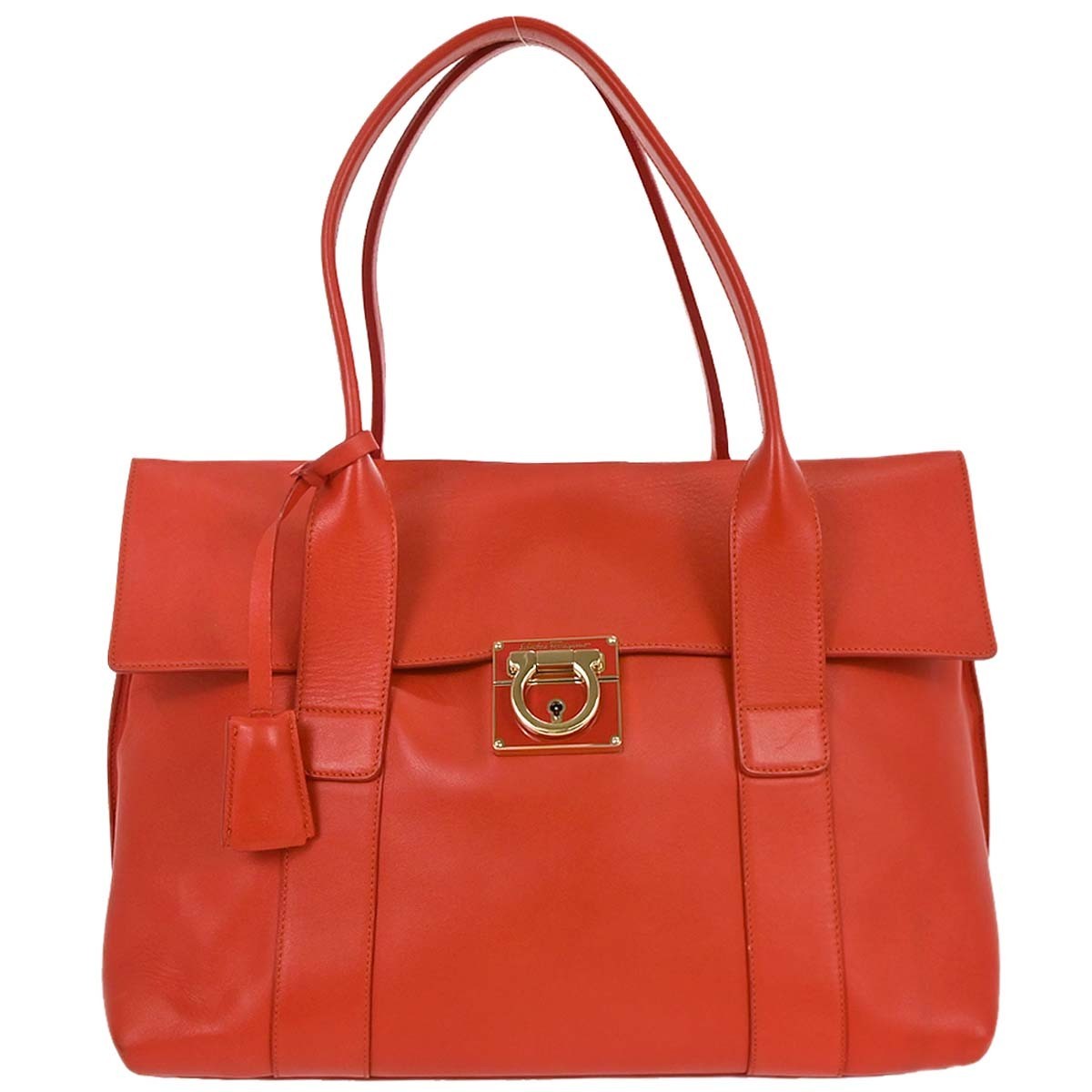 Salvatore Ferragamo Sookie Satchel Leather Medium