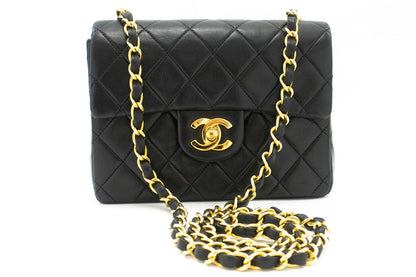 Chanel Classic Flap Leather Mini Square