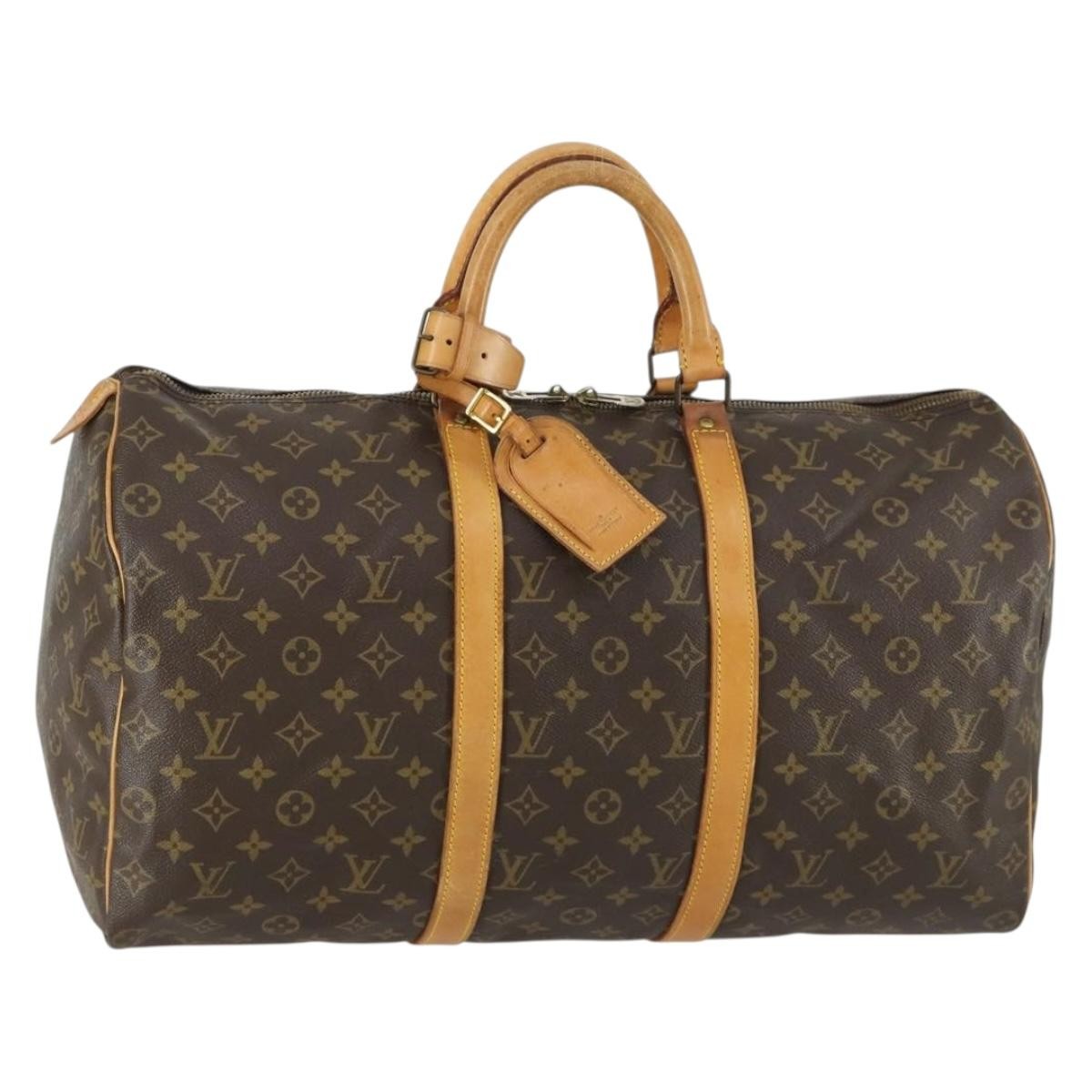 Louis Vuitton Keepall Bag Monogram Canvas 50