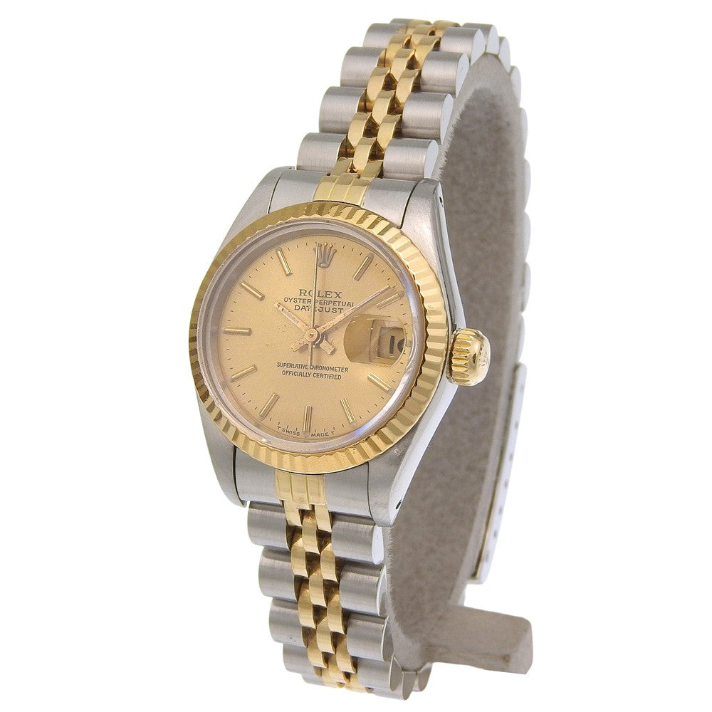 Rolex Oyster Perpetual Datejust Automatic Stainless Steel and Yellow Gold 26