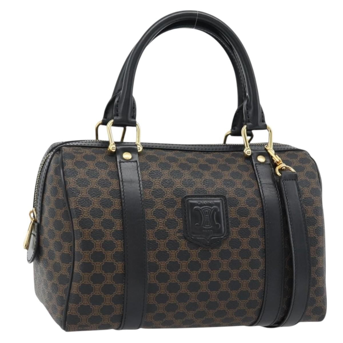 Celine Macadam Handbag Macadam with leather Medium