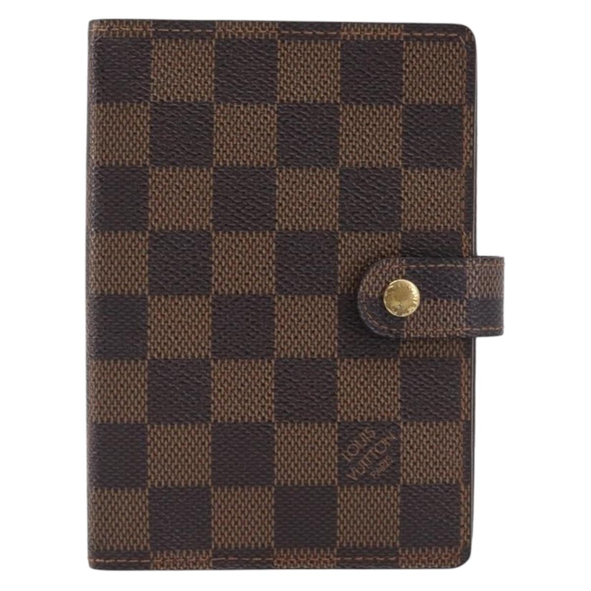 Louis Vuitton Ring Agenda Cover Damier PM