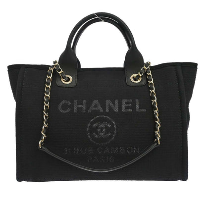 Chanel Deauville NM Tote Mixed Fibers Medium