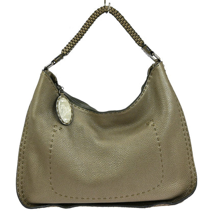 Fendi Selleria Hobo Leather Medium