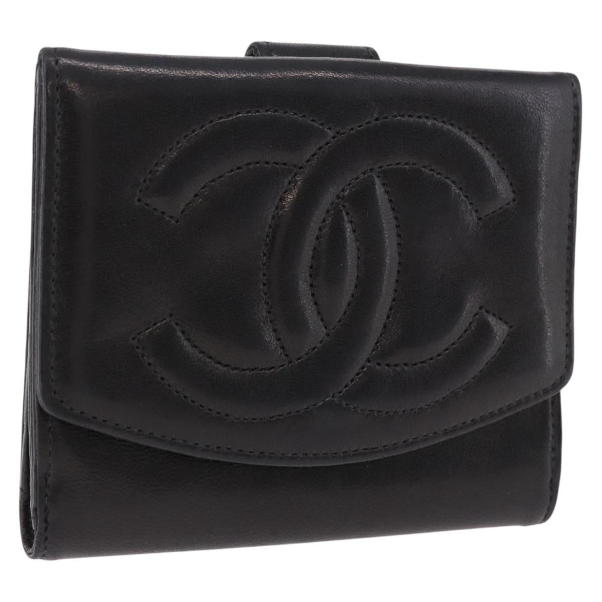 Chanel Vintage Timeless Bifold Lambskin Compact