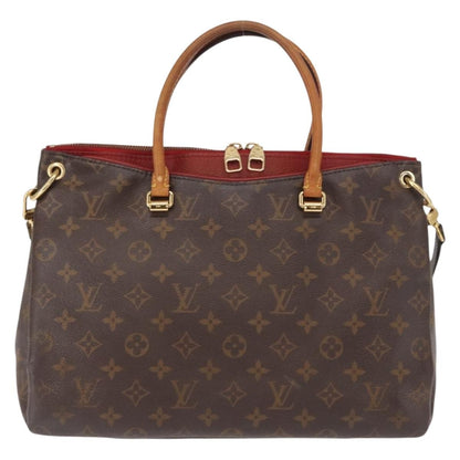 Louis Vuitton Pallas Tote Monogram Canvas with Leather BB