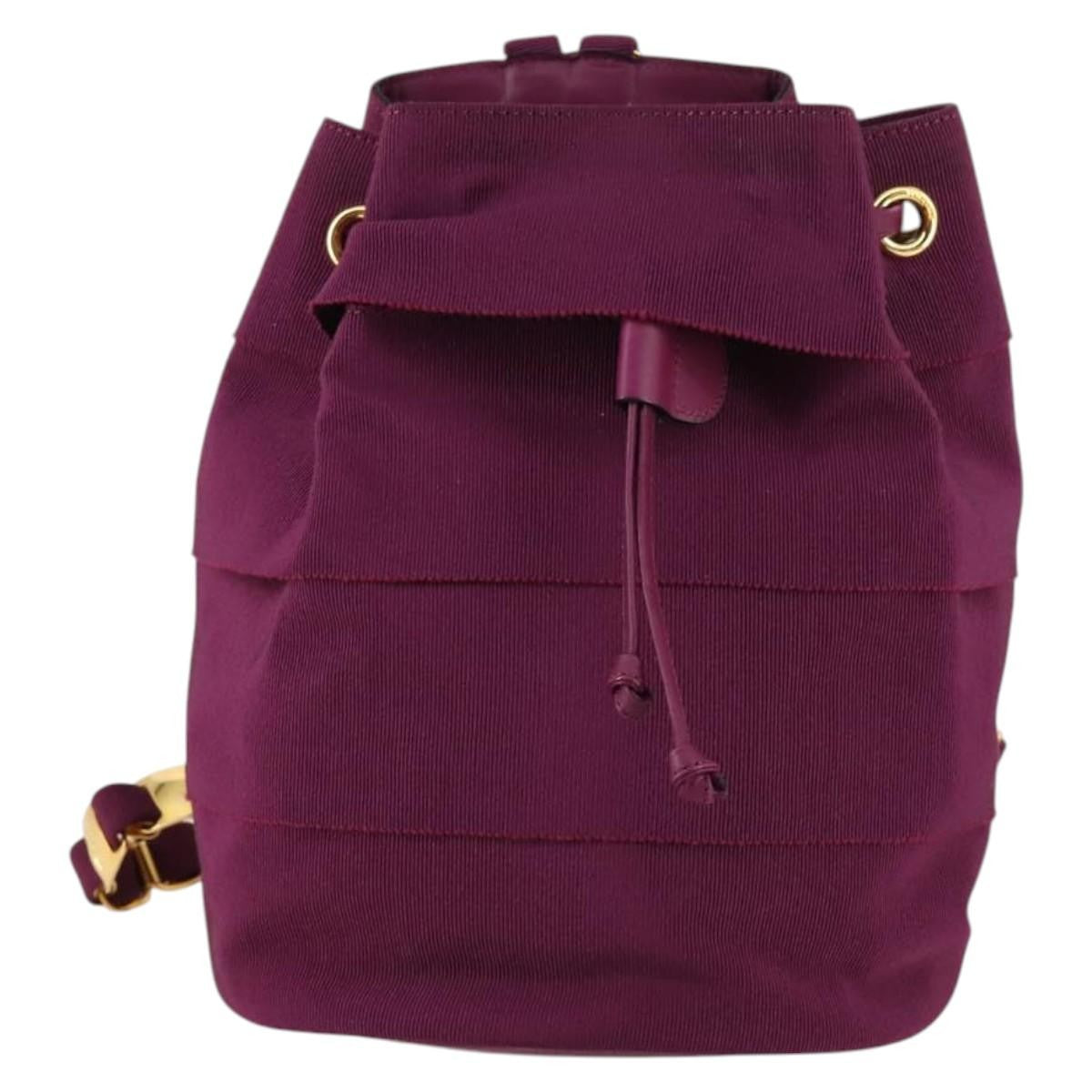 Salvatore Ferragamo Vala Backpack Canvas Product Image