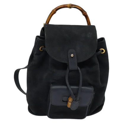 Gucci Gucci bamboo daim mini