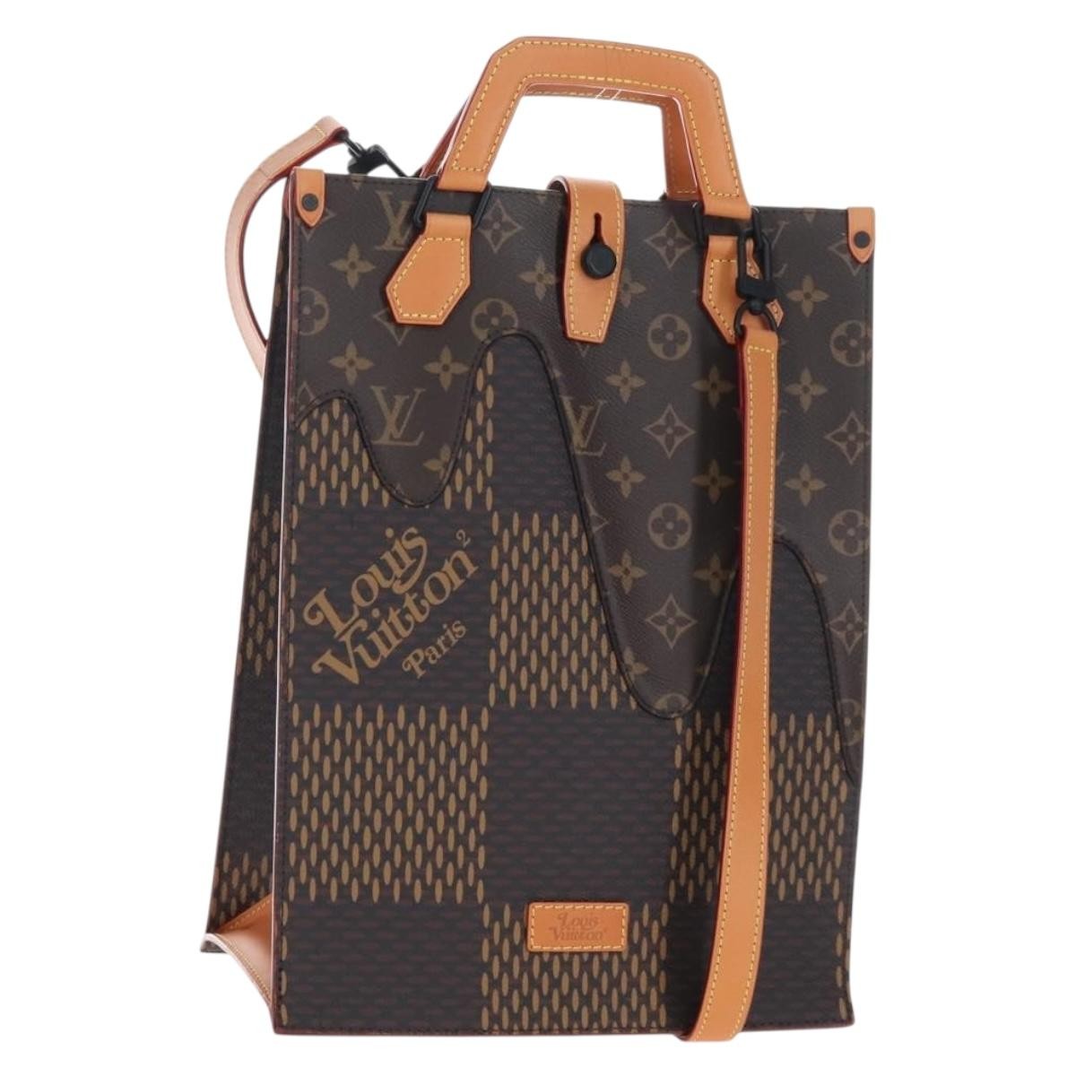 Louis Vuitton Nigo Limited Edition Giant Damier and Monogram Canvas Mini