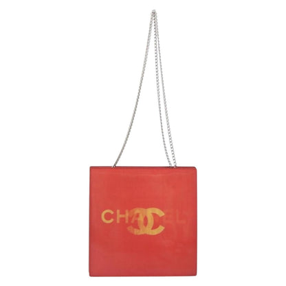 Chanel Vintage Holographic Chain Vinyl Small