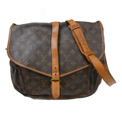 Louis Vuitton Saumur Monogram Canvas 35