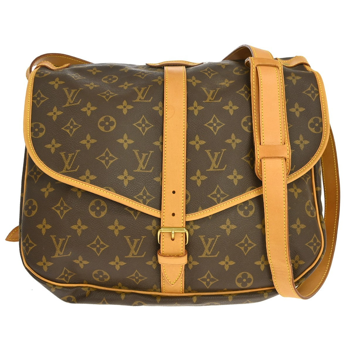 Louis Vuitton Saumur Monogram Canvas 35