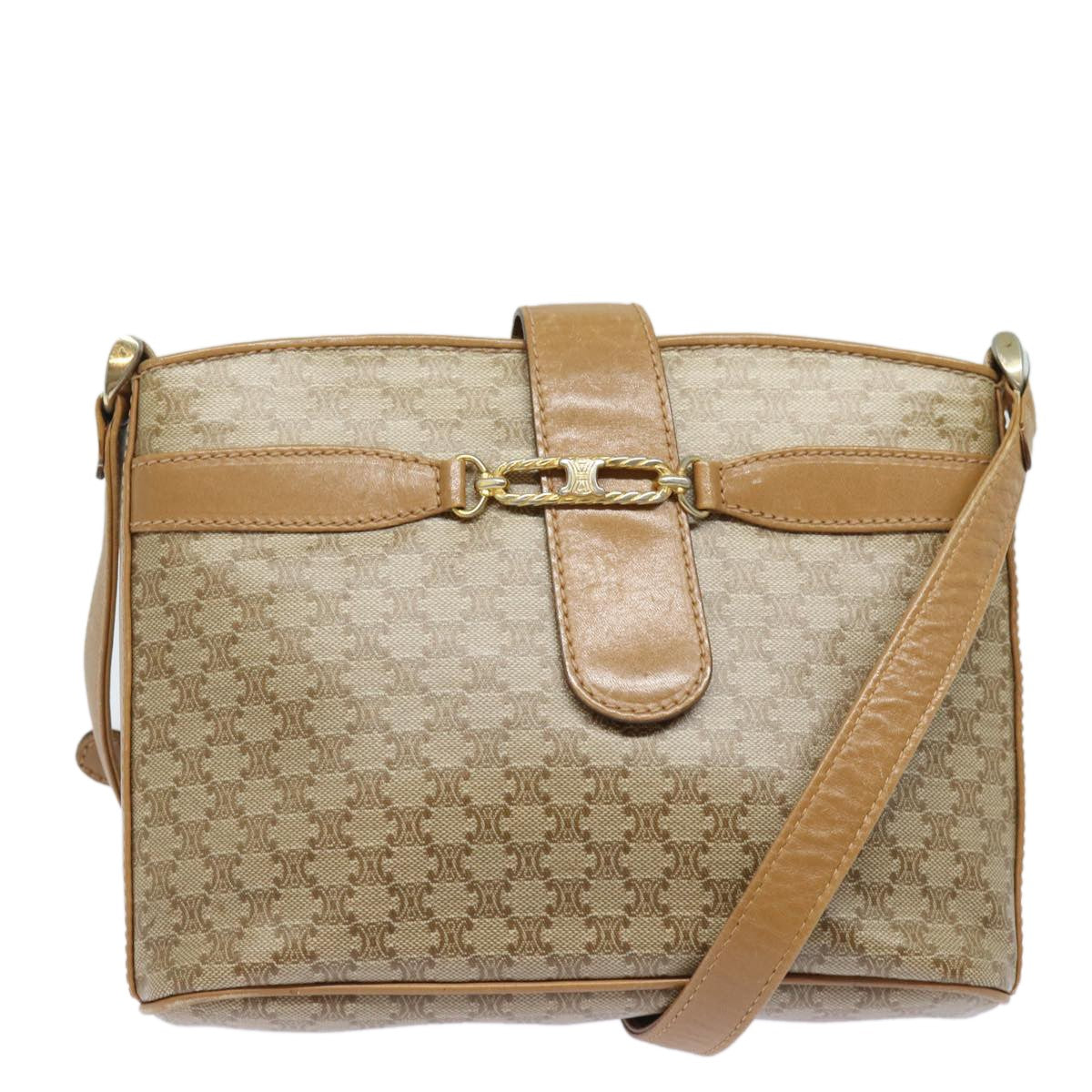 Celine Vintage Macadam Canvas and Leather Product Image