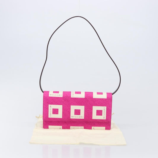 Bvlgari Clutch Canvas and Leather Product Image