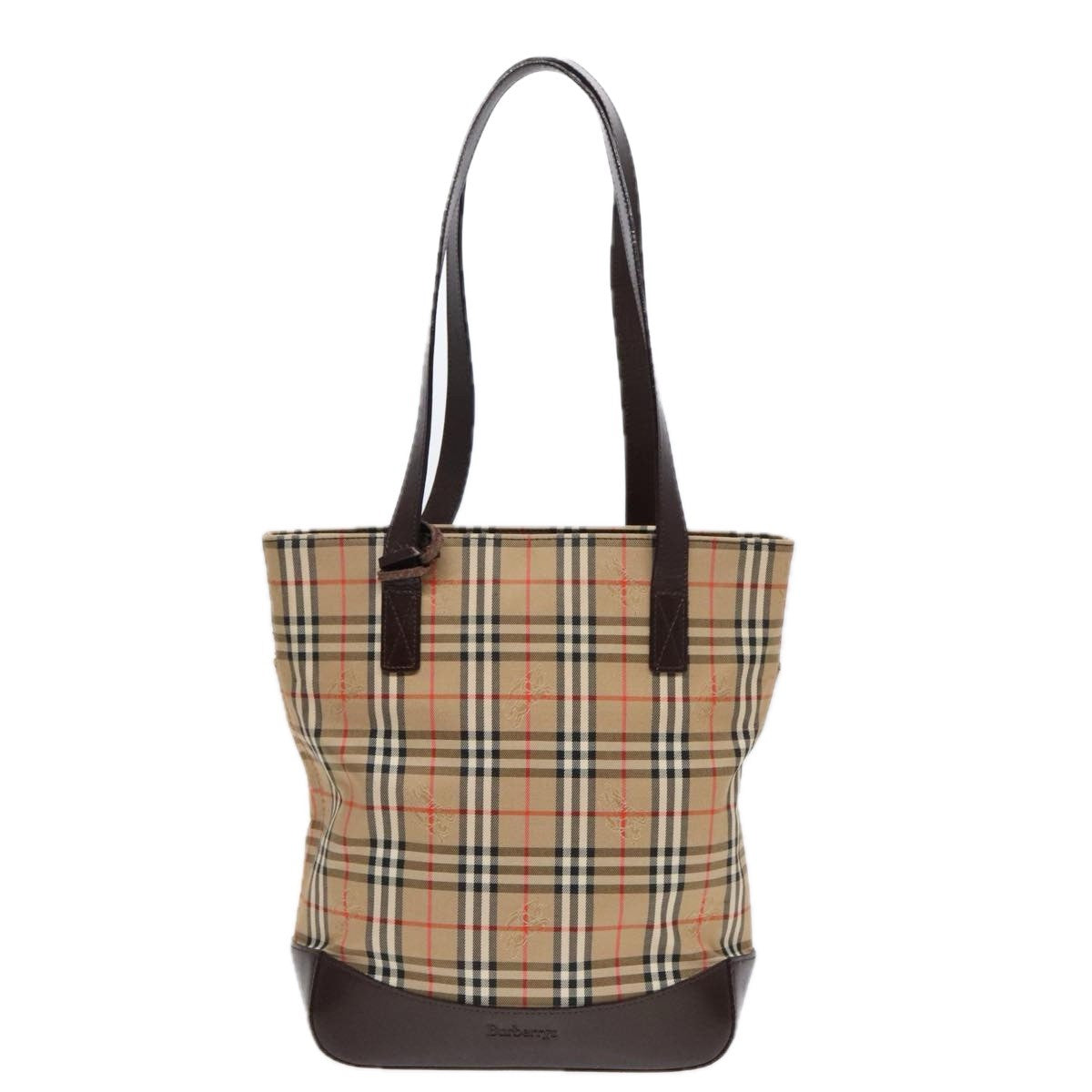Burberry Nova Check Tote Canvas and Leather Product Image