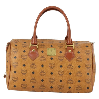 MCM Visetos logogramme Handbag Canvas and Leather Product Image