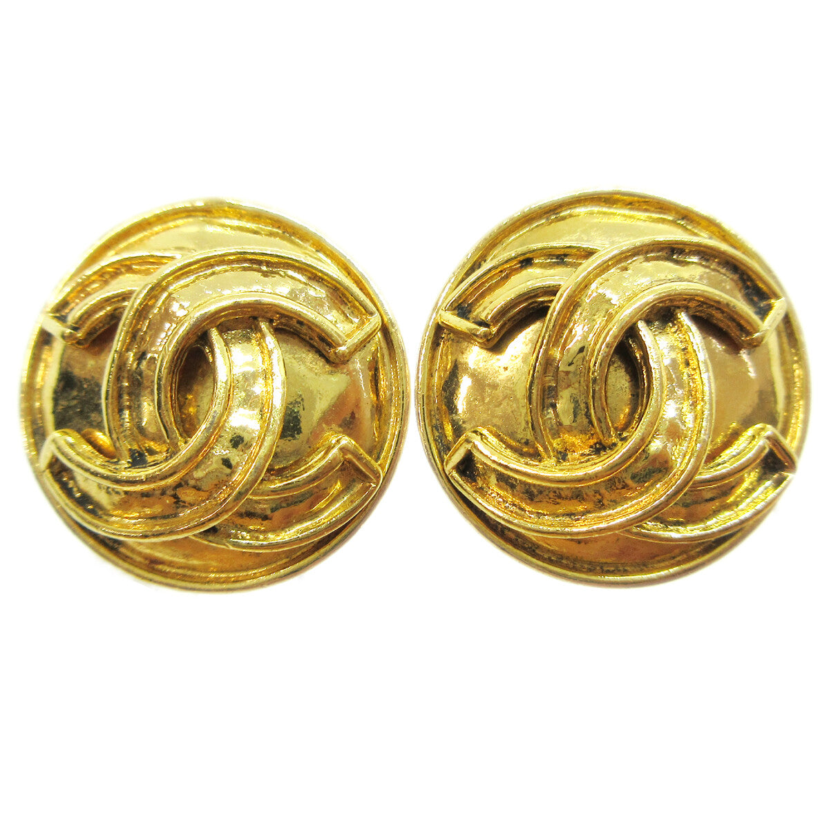 Chanel CC Button Clip-On Metal Product Image