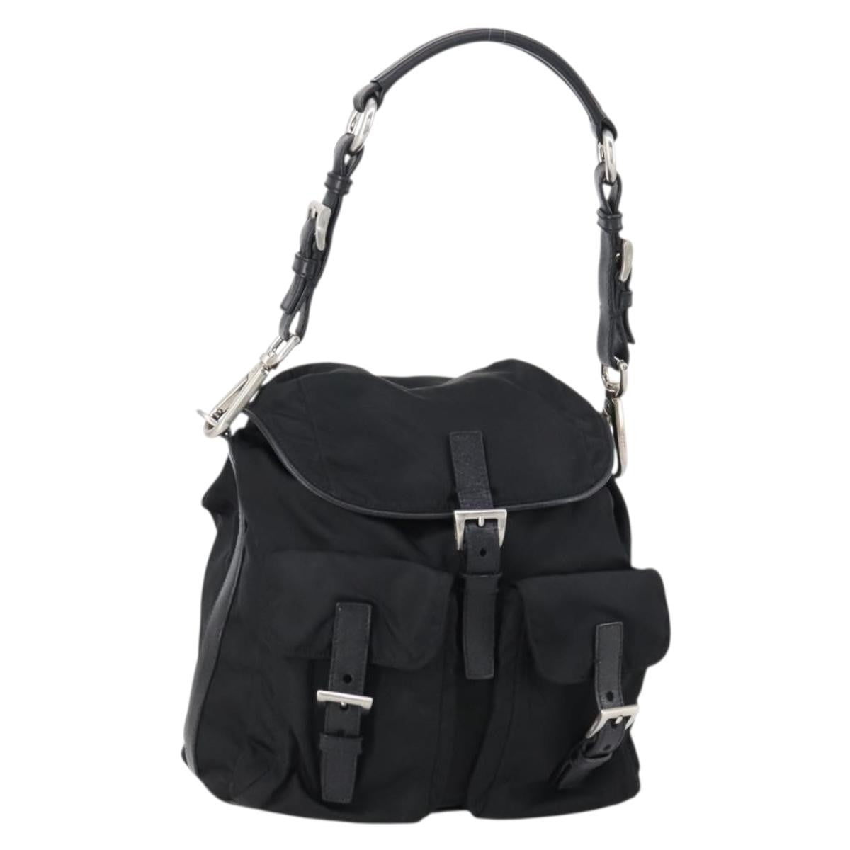 Prada Double Pocket Shoulder Bag Tessuto Product Image